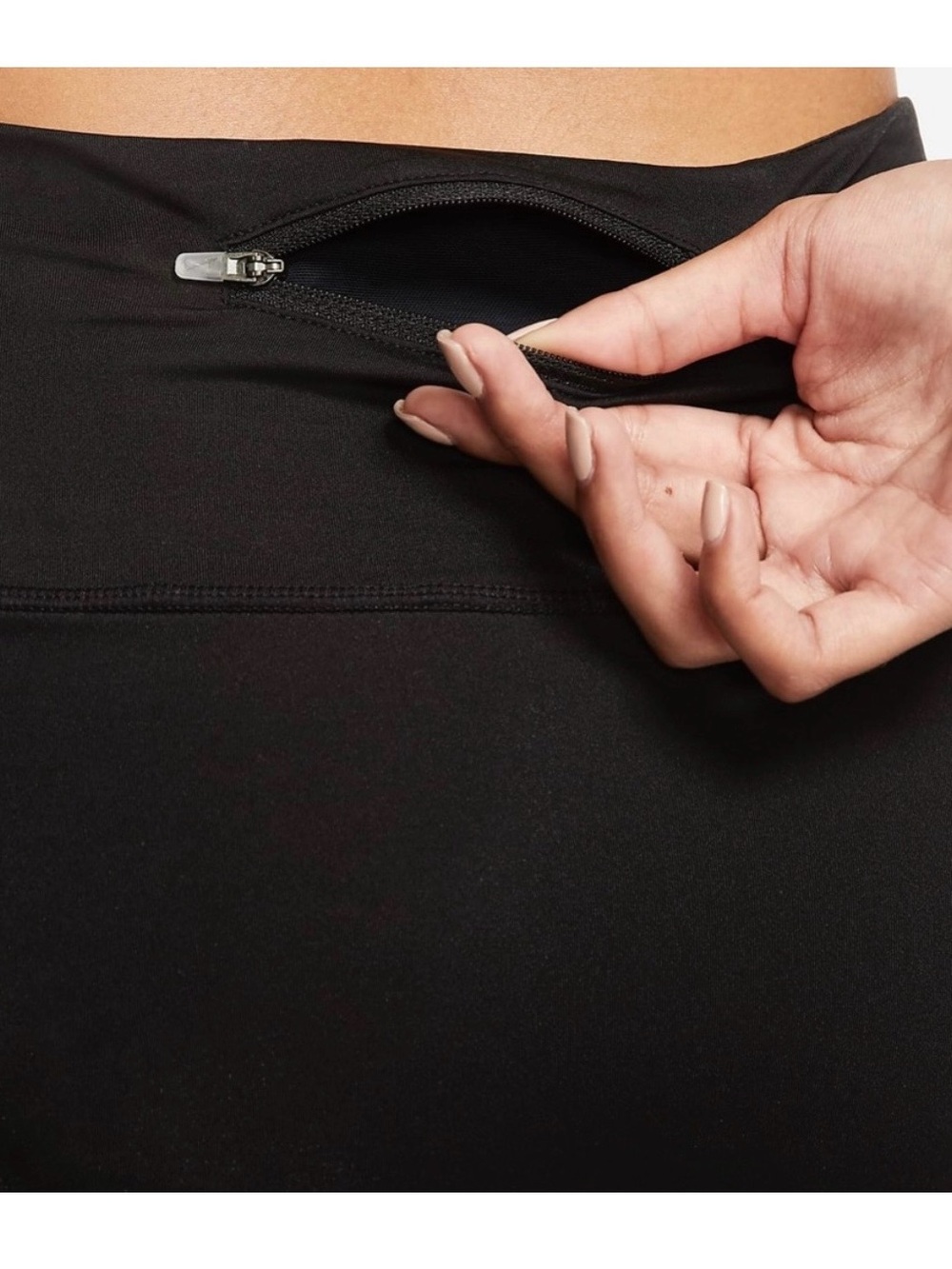 Nike High-Waist Banded Swim Bottom - Picture 3 of 7